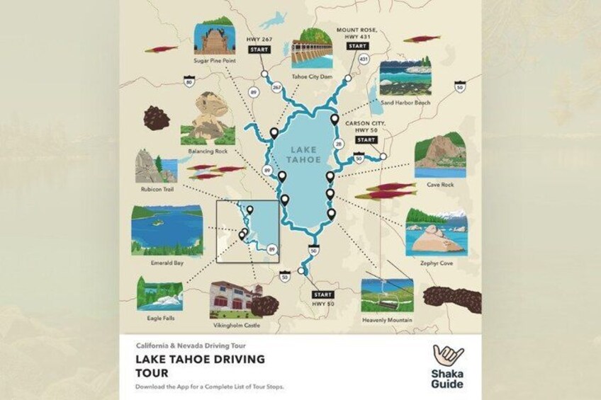 Lake Tahoe Self-Guided Audio Tour 2
