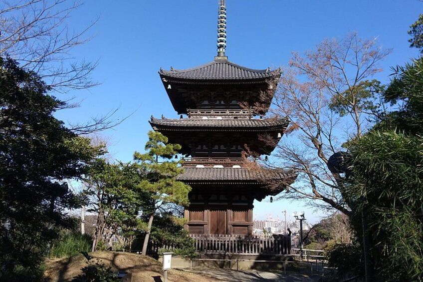 Triple Pagoda at Sankeien 5