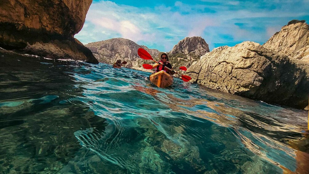 Picture 10 for Activity La Ciotat: Calanques National Park Guided Kayak Tour 2