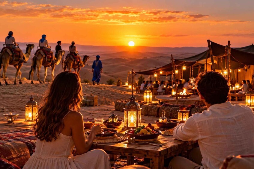 Marrakech: Agafay Desert Sunset, Camel Ride, and Dinner Show 1