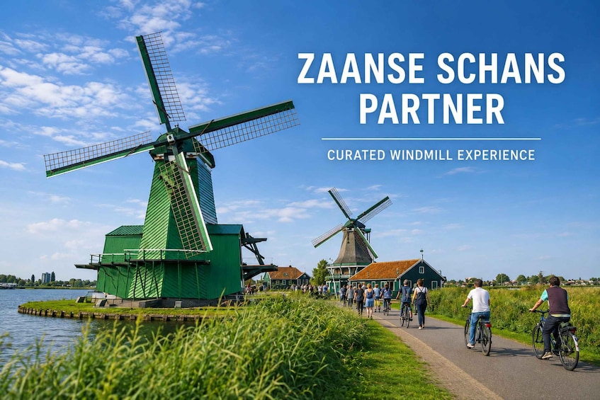 Picture 21 for Activity Amsterdam: Zaanse Schans Windmills & Cheese Tour Flex Return 3