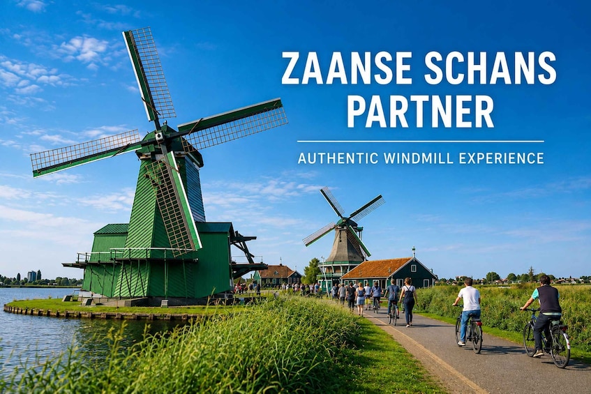 Amsterdam: Zaanse Schans Windmills & Cheese Tour Flex Return 2