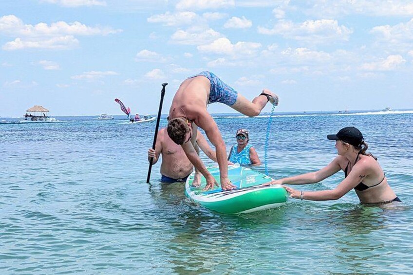 Become part of our paddleboard bloopers. 4