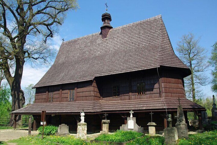 Wooden Architecture Trail UNESCO Private Tour from Krakow