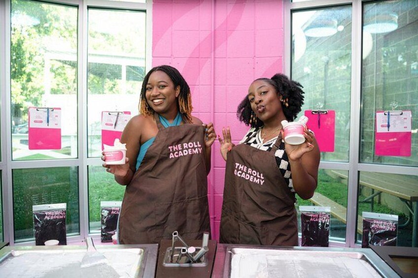 Make you own Rolled Ice Cream in Nashville 4