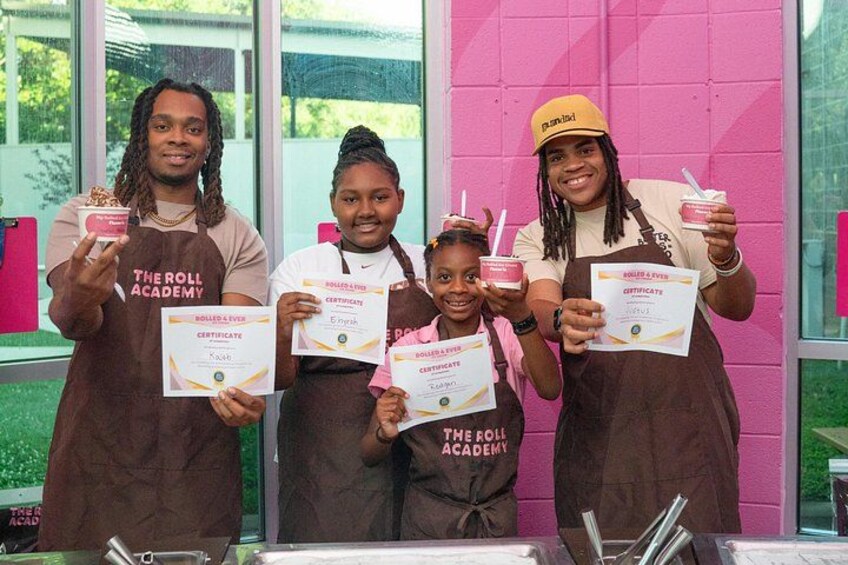 Make you own Rolled Ice Cream in Nashville 1
