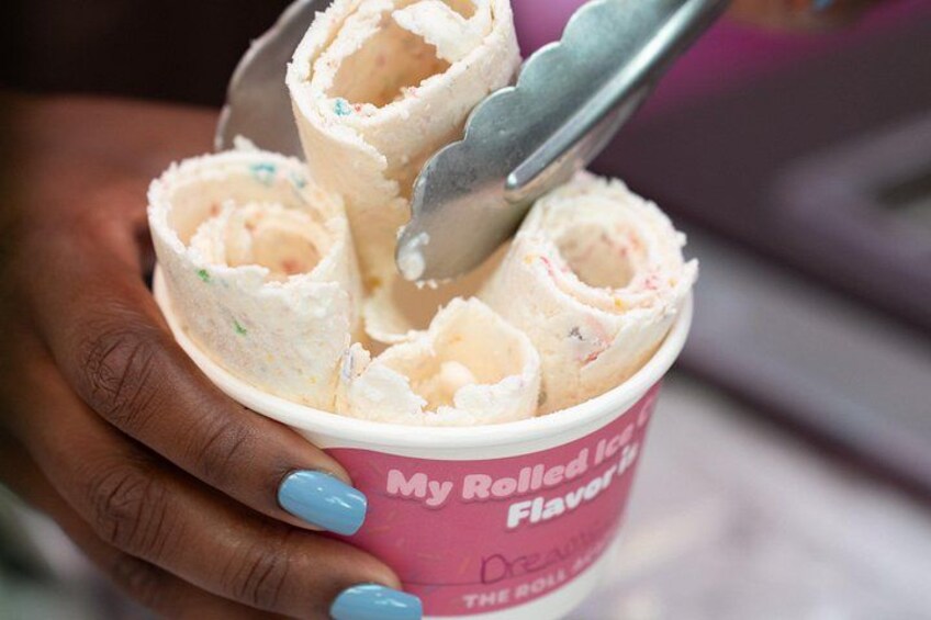 Make you own Rolled Ice Cream in Nashville 2