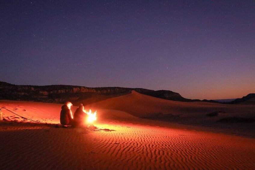 Sunset UTV ride with S'mores n' Stars at Coral Pink Sand Dunes 4