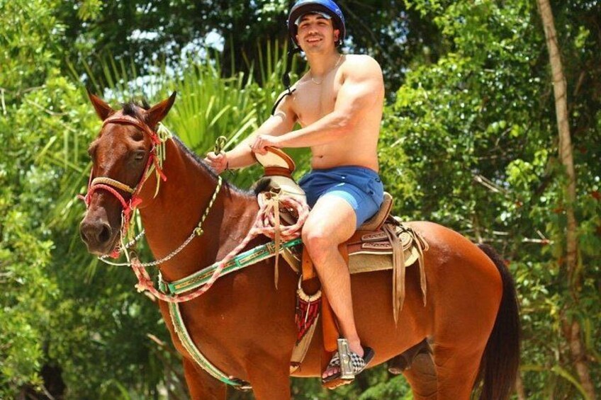 Zipline, Cenote and ATV Adventure with Pickup 3