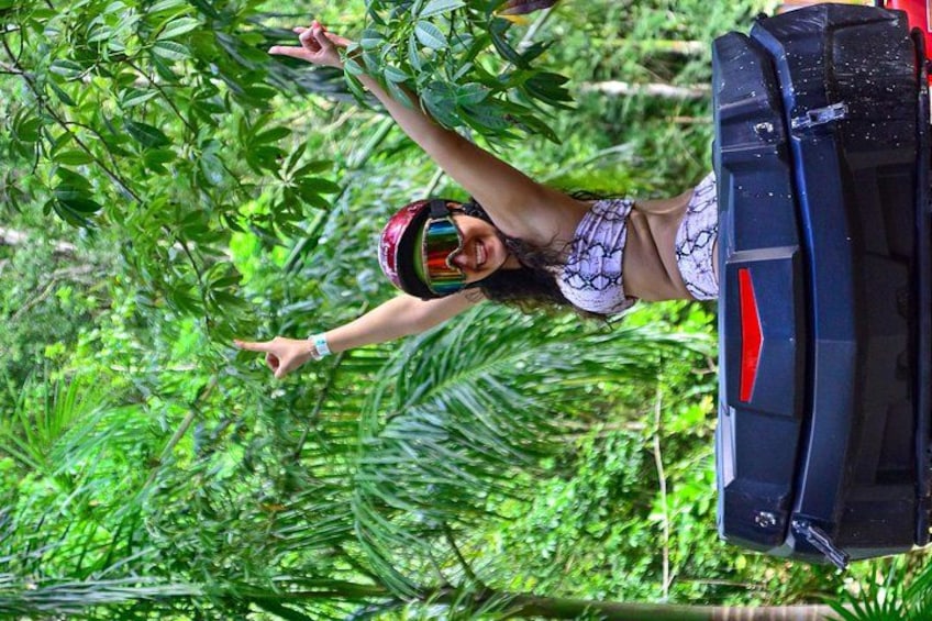 Zipline, Cenote and ATV Adventure with Pickup 2