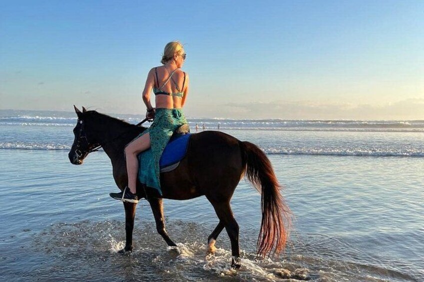 Seminyak Bali Horse Back Riding private experiance 4