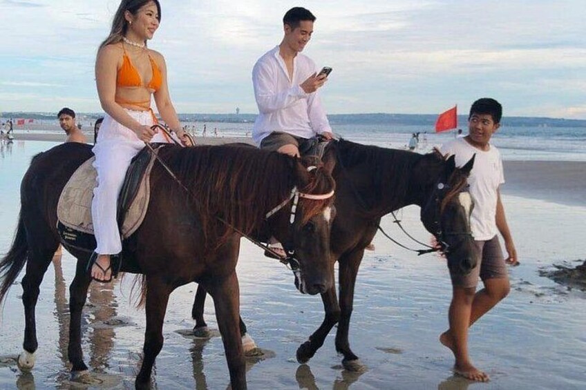 Seminyak Bali Horse Back Riding private experiance 2