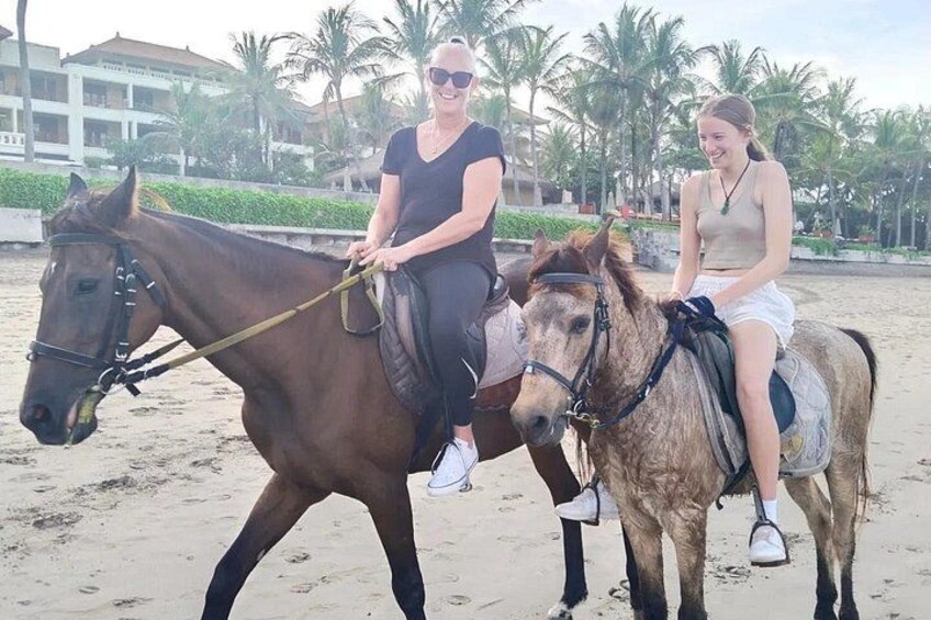 Seminyak Bali Horse Back Riding private experiance 2