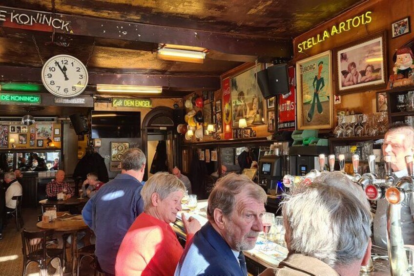 The locals regard this pub, De Engel, as significant as its neighbour, the city hall. 4