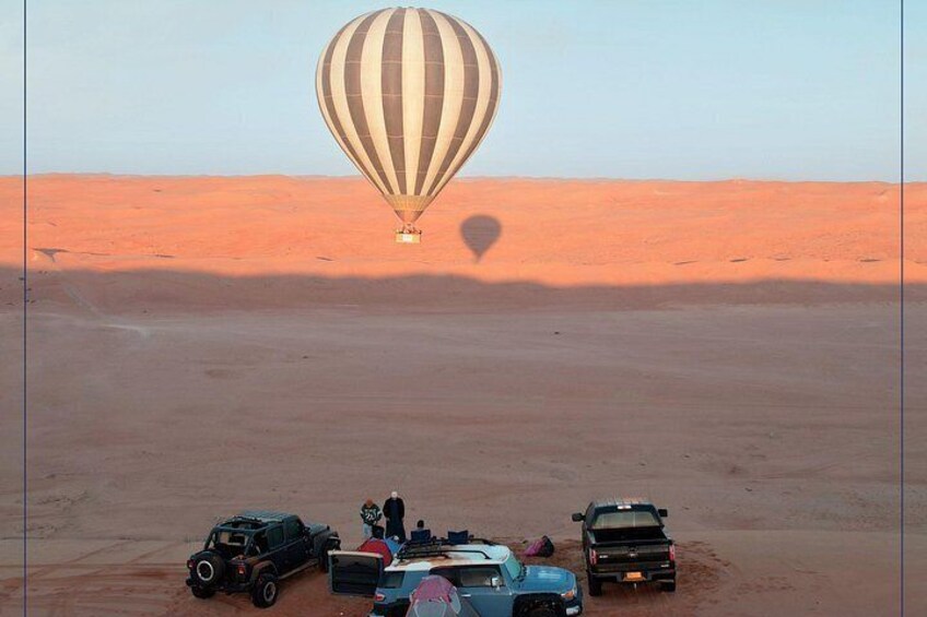 Hot Air Balloon Tour at Wahiba Sands 2