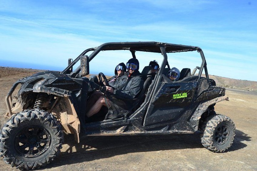 4-seater Mixed 3h Guided Buggy Volcano Tour in Lanzarote 5