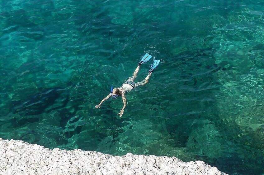 Dinghy Tour with Snorkeling to Tavolara Island from Olbia