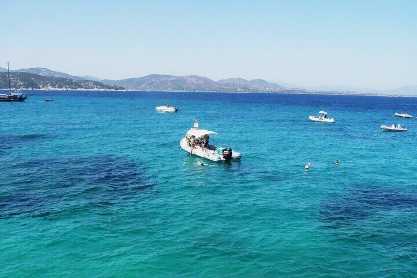 Dinghy Tour with Snorkeling to Tavolara Island from Olbia