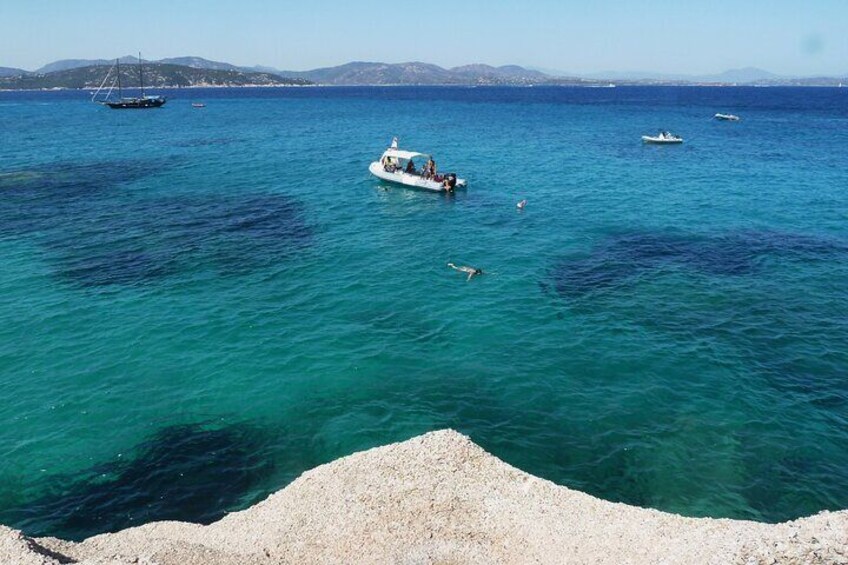 Dinghy Tour with Snorkeling to Tavolara Island from Olbia