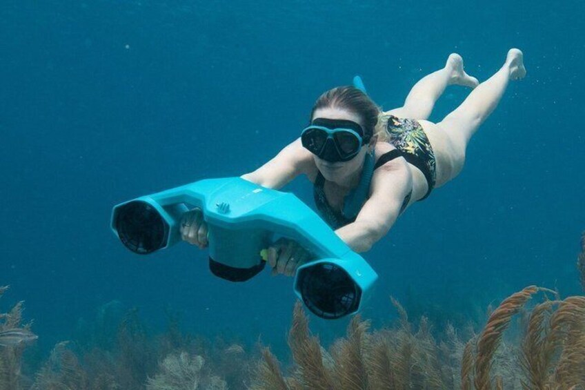 Snorkeling with sea scooters and scenic boat ride 5