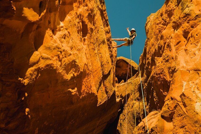 UTV Ride Climb and Rappel "Window to the Dunes" Experience 4