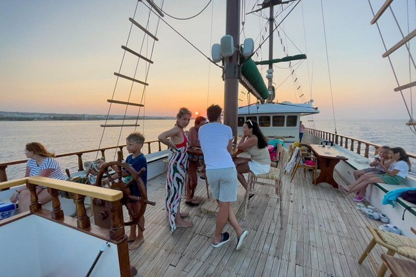 Golden Hour Sunset Cruise in Cyprus 2
