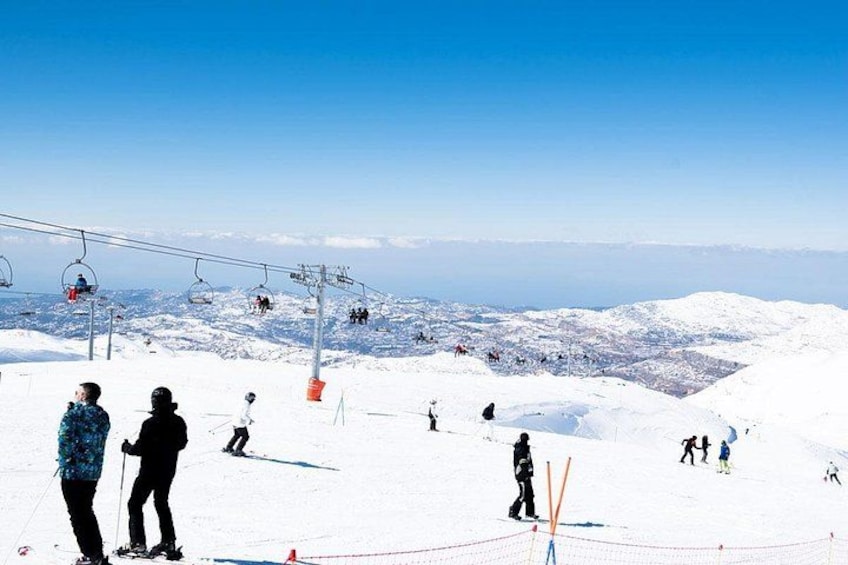 Mzaar Ski Resort Kfardebian, Lebanon 1