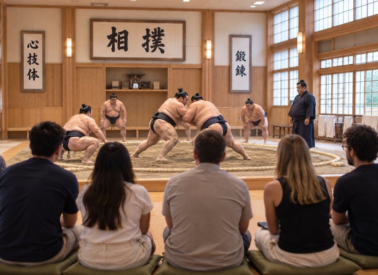 Picture 5 for Activity Tokyo: Authentic sumo, not a show with English Guide 2