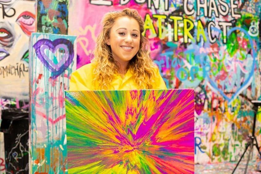 Private Shooting Airsoft Paint Gun and Spinning Art in Houston 2