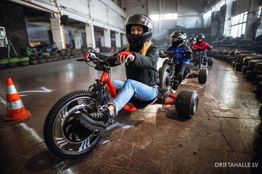 Drifta Halle | 20-minute Indoor Drift Trike Ride 1