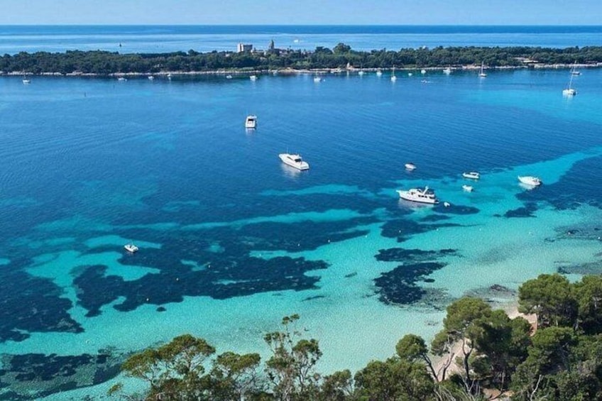 boat trip without a license to the Lérins Islands 2