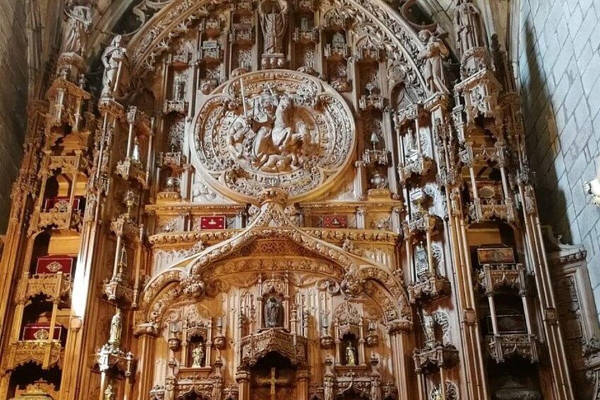 Visit to the Cathedral of Santiago with Roofs and Tower 3