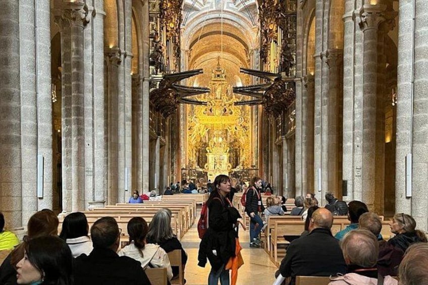 Visit to the Cathedral of Santiago with Roofs and Tower 2