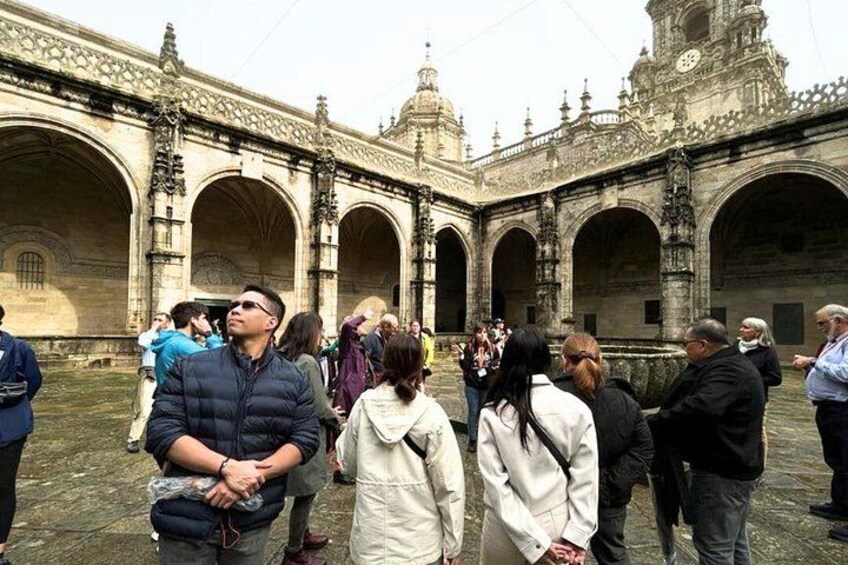 Visit to the Cathedral of Santiago with Roofs and Tower 2