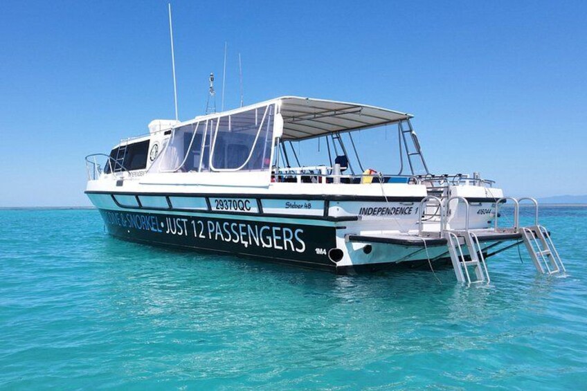 ABC boat in clear water 4