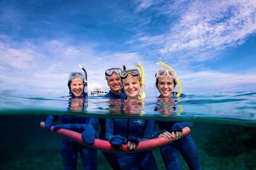 ABC family guided snorkelling fun 2