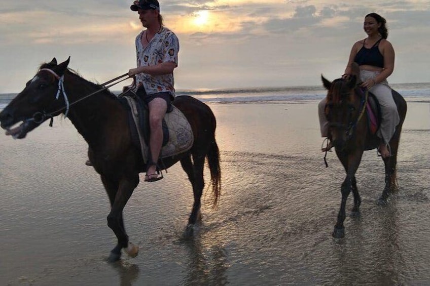 Bali Horse Riding seminyak beach Sunset Ride 2