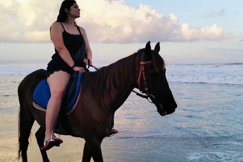 Bali Horse Riding seminyak beach Sunset Ride 2