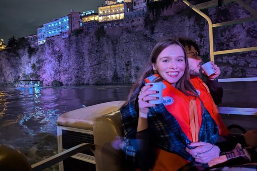 Tbilisi:Evening Walking & Talking Tour with Wine & Boat Ride 1