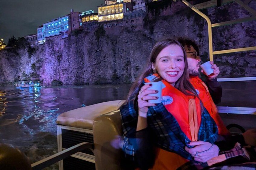 Tbilisi:Evening Walking & Talking Tour with Wine & Boat Ride 1