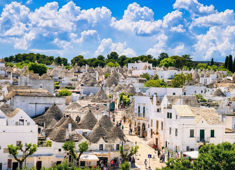From Lecce: Ostuni, Alberobello, Polignano Tour 1