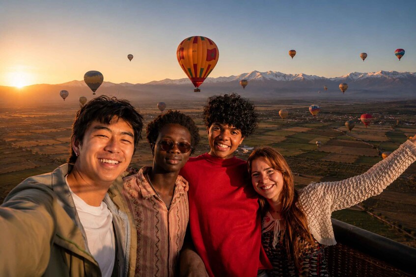 Picture 3 for Activity Marrakech: Balloon Flight, Berber Breakfast & Certificate 2