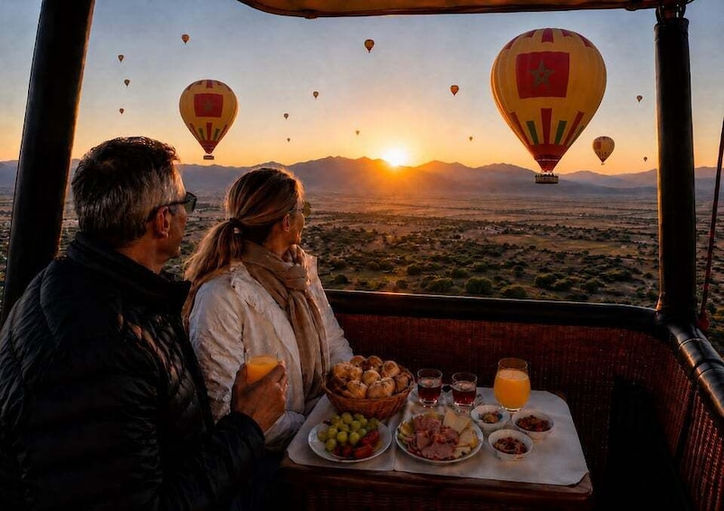 Marrakech: Balloon Flight, Berber Breakfast & Certificate 1
