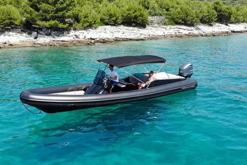 our boat for Blue Lagoon 3