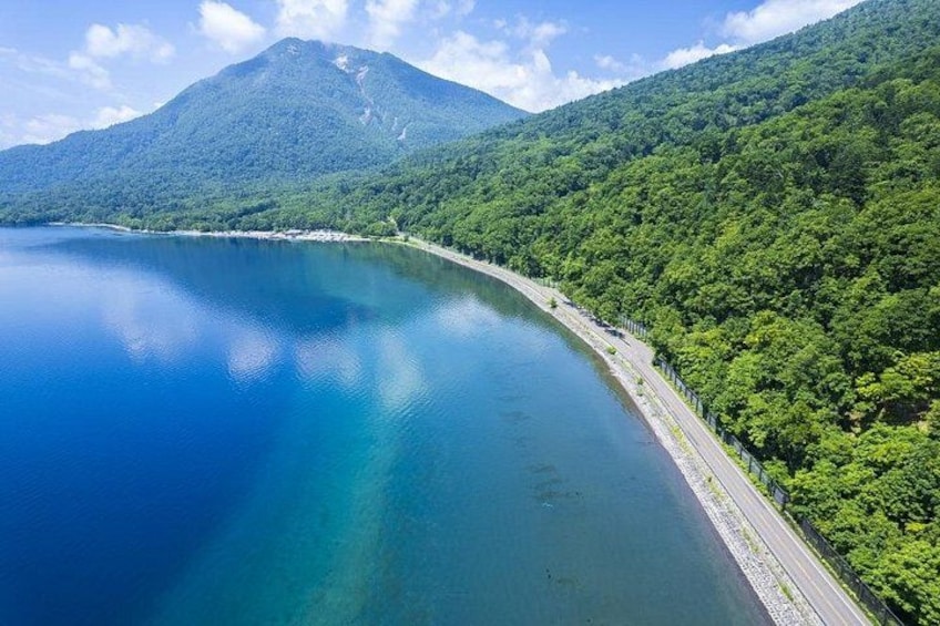 Clearest Lake in Japan National Park package of Shikotsu lake 1