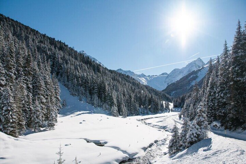 Guided Winter Hike to The Highest Monastery in Europe