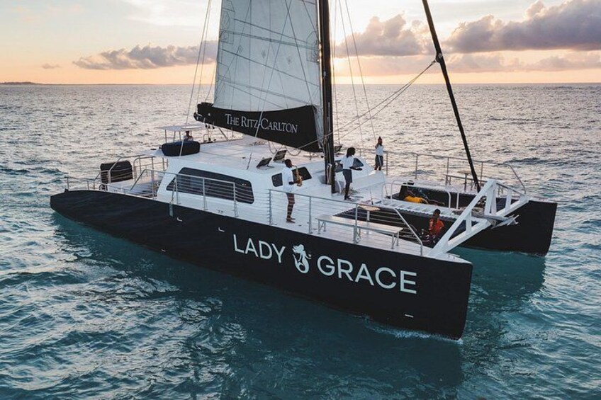 Deluxe Sunset and Saxophone Sail on Luxury Catamaran 3