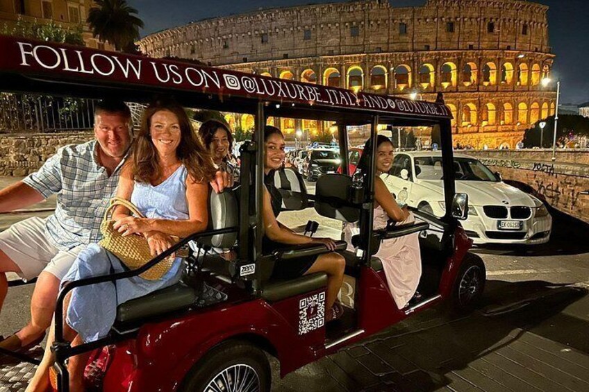 Rome by Night: Golf Cart Tour 4