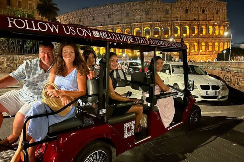 Rome by Night: Golf Cart Tour 2