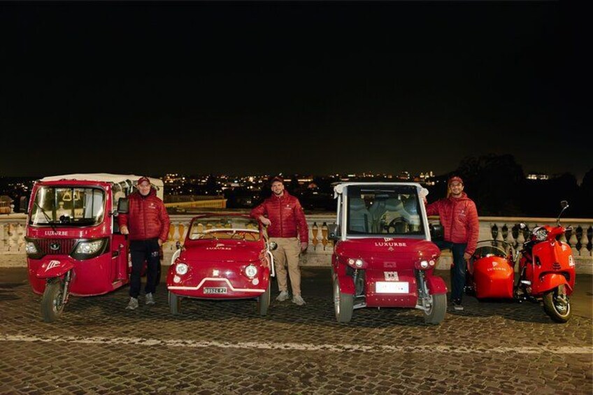 Rome by Night: Golf Cart Tour 2